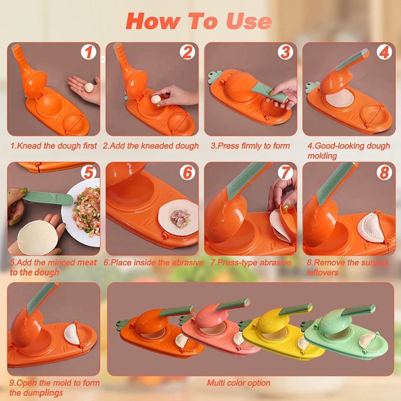 2 in 1 Dumpling maker