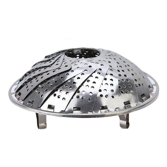 Steel Adjustable Vegetable Steamer