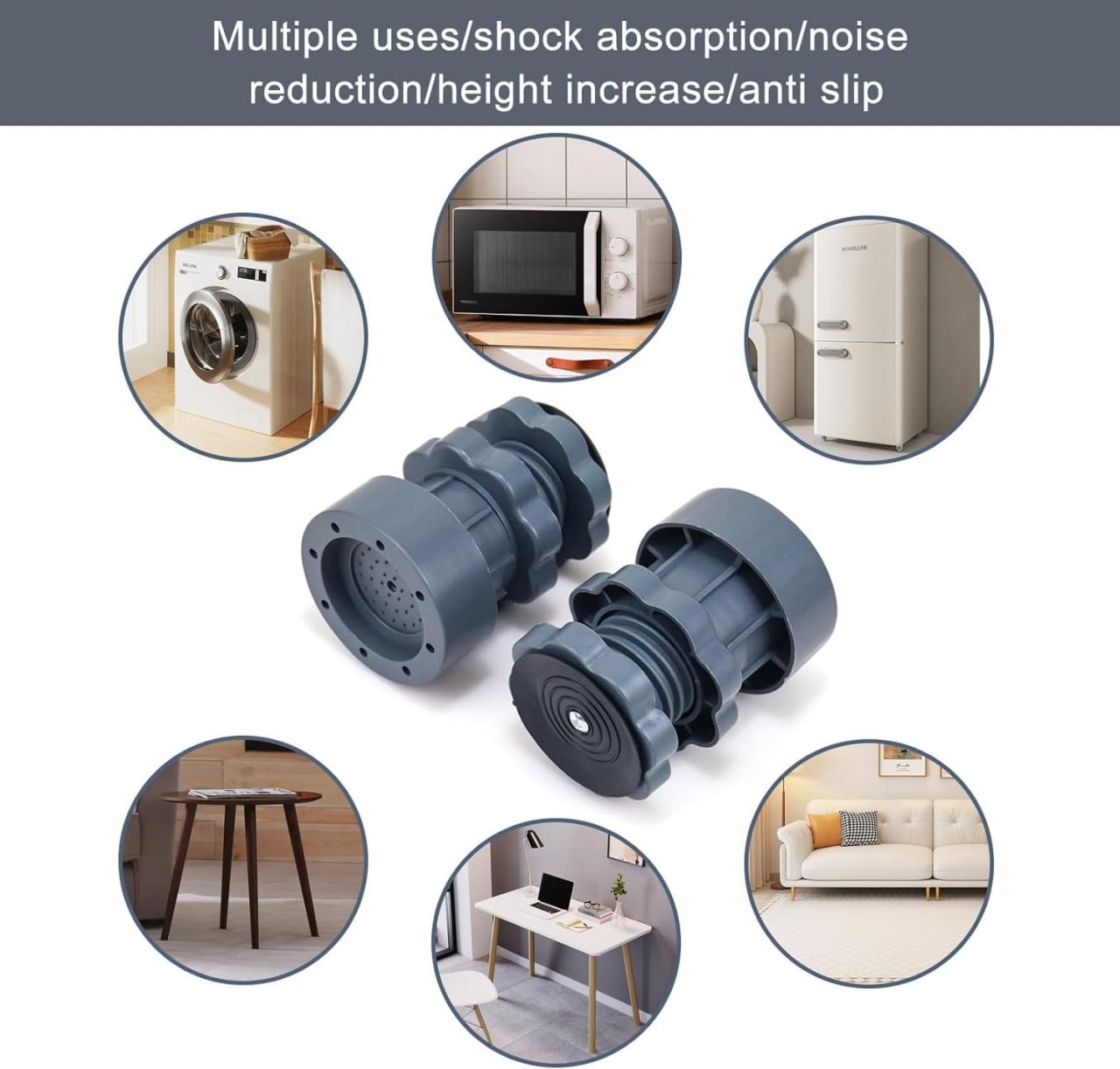 Washing machine anti vibration pad (set of 4)