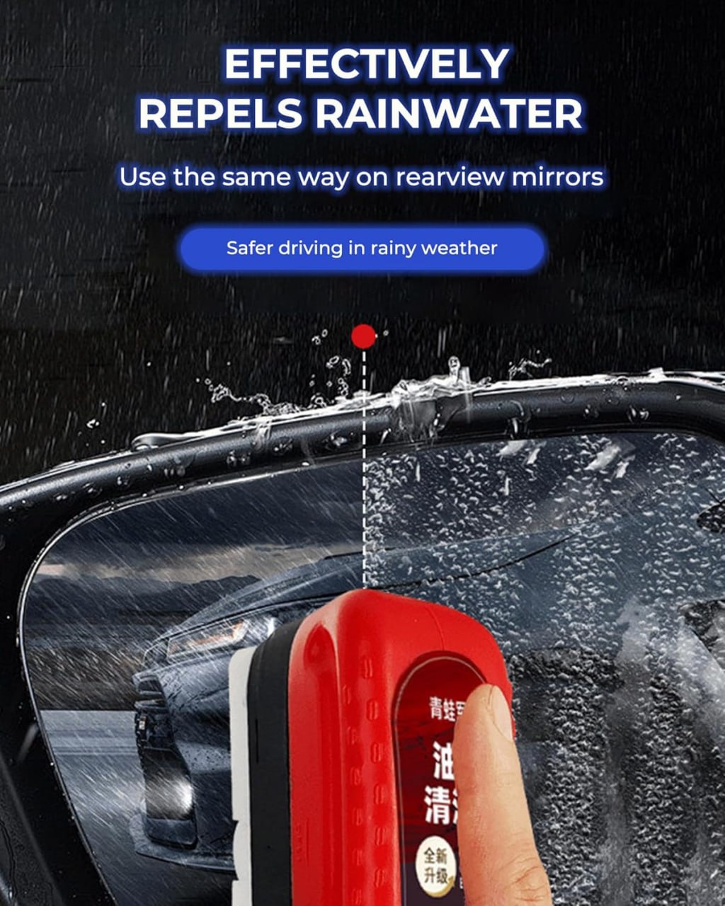 Car Glass oil cleaner