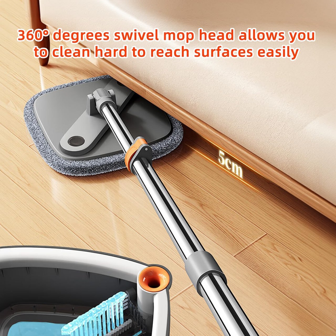 Square Spin mop