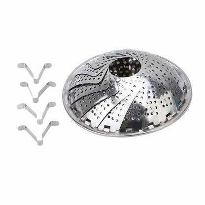 Steel Adjustable Vegetable Steamer