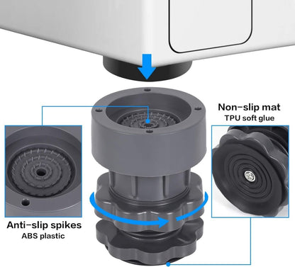 Washing machine anti vibration pad (set of 4)