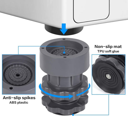 Washing machine anti vibration pad (set of 4)