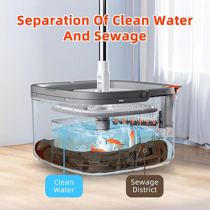 Square Spin mop